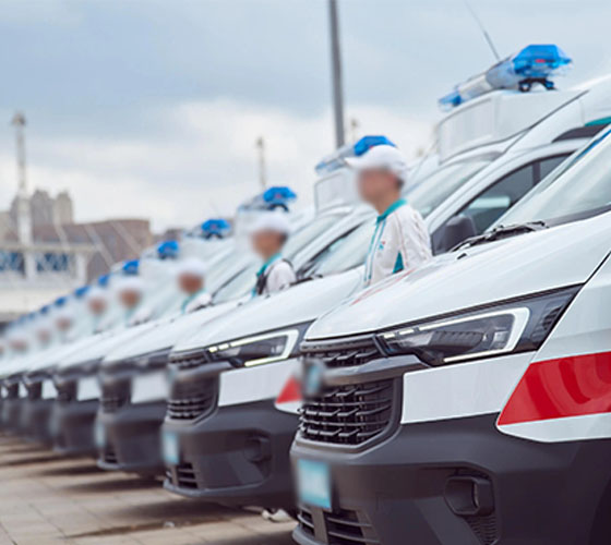 茶陵县服务车队展示